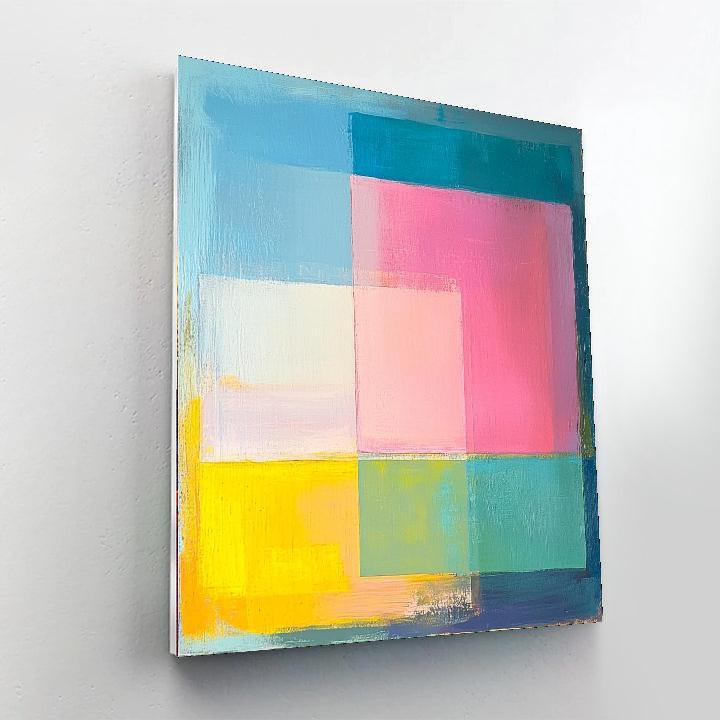 Mark Rothko Inspired Whispers Of Serenity  Numbered Painting Kits