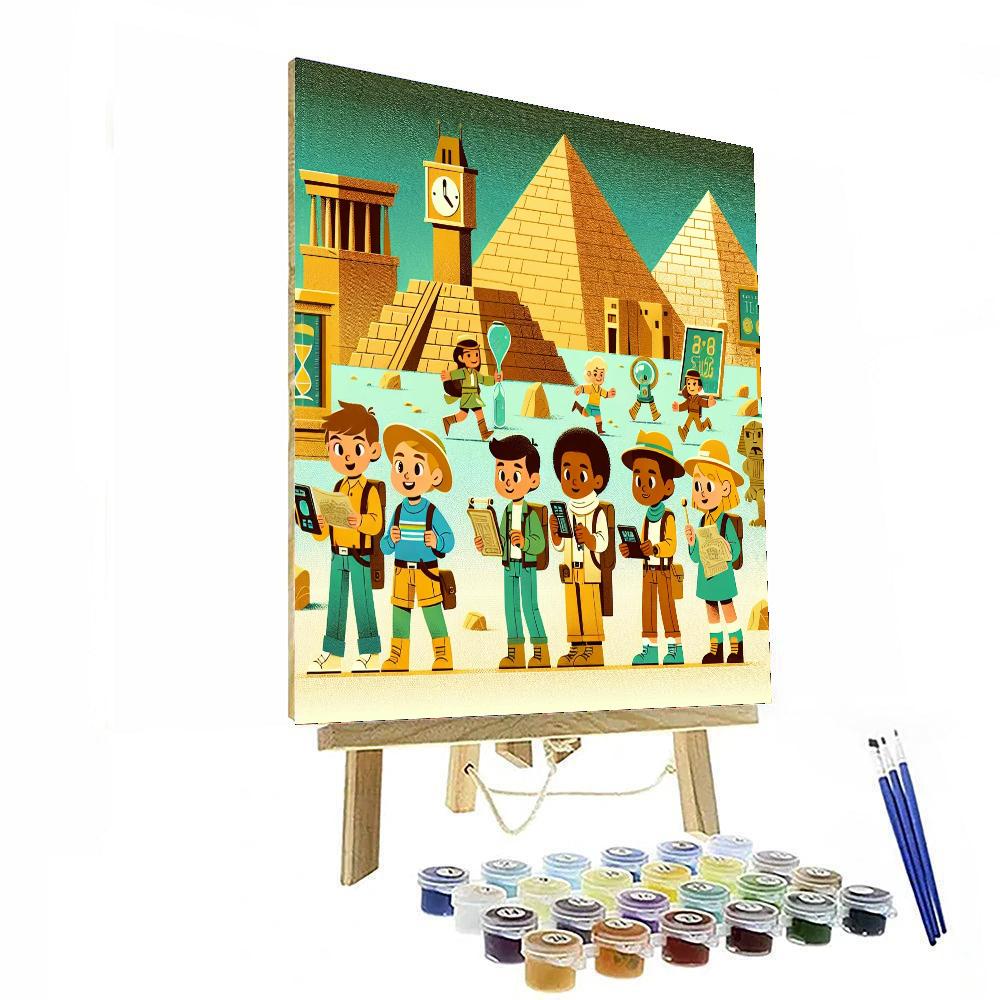 Time Travel Treasure Hunt Paint By Number