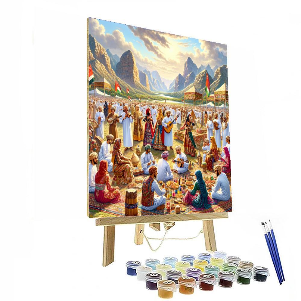 Oman World Tourism Day - Oman Numbered Painting Kits