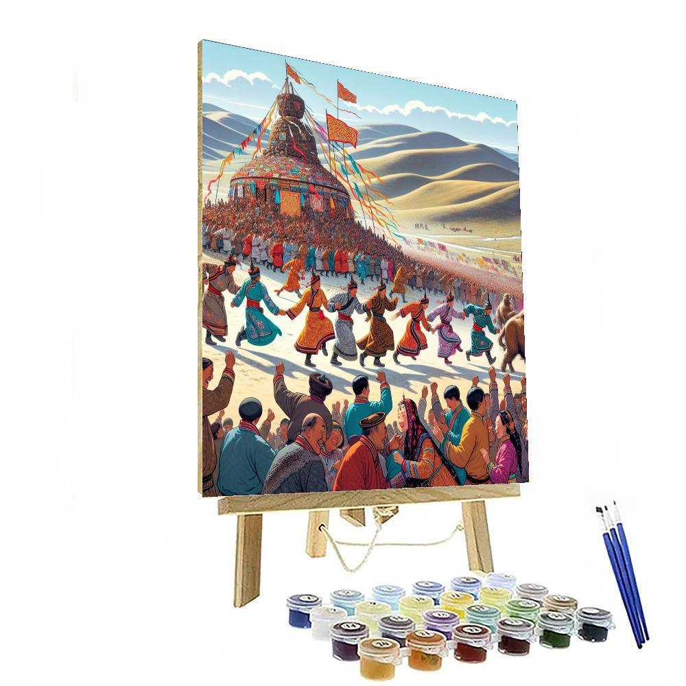 Ovoo Festival Paint By Numbers Art