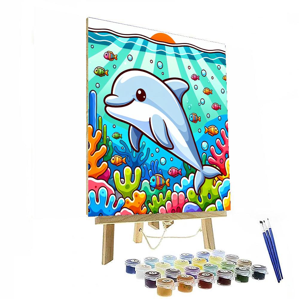 Friendly Underwater World Paint By Numbers