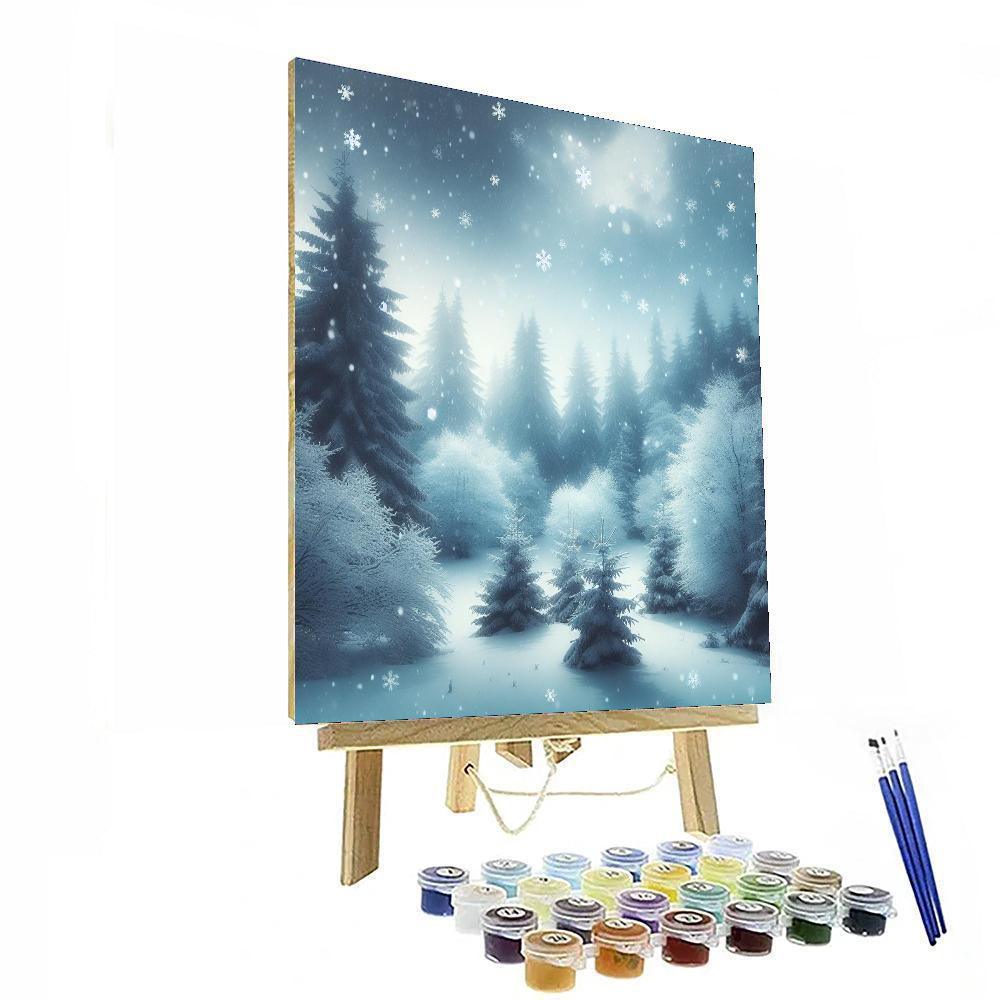 Frozen Winter's Calm Paint By Numbers