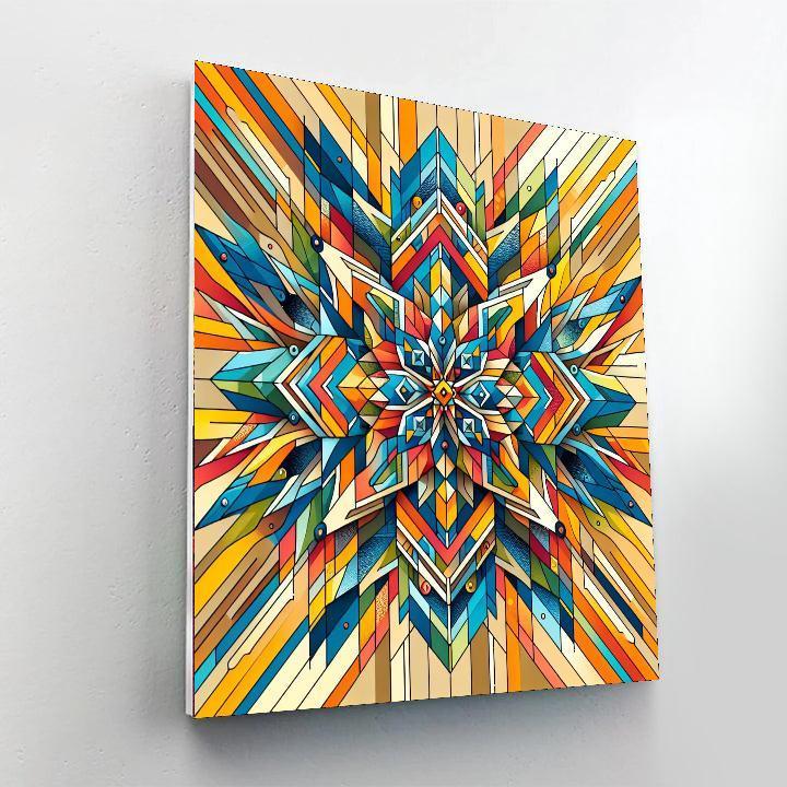 Radiant Patterns Paint By Number