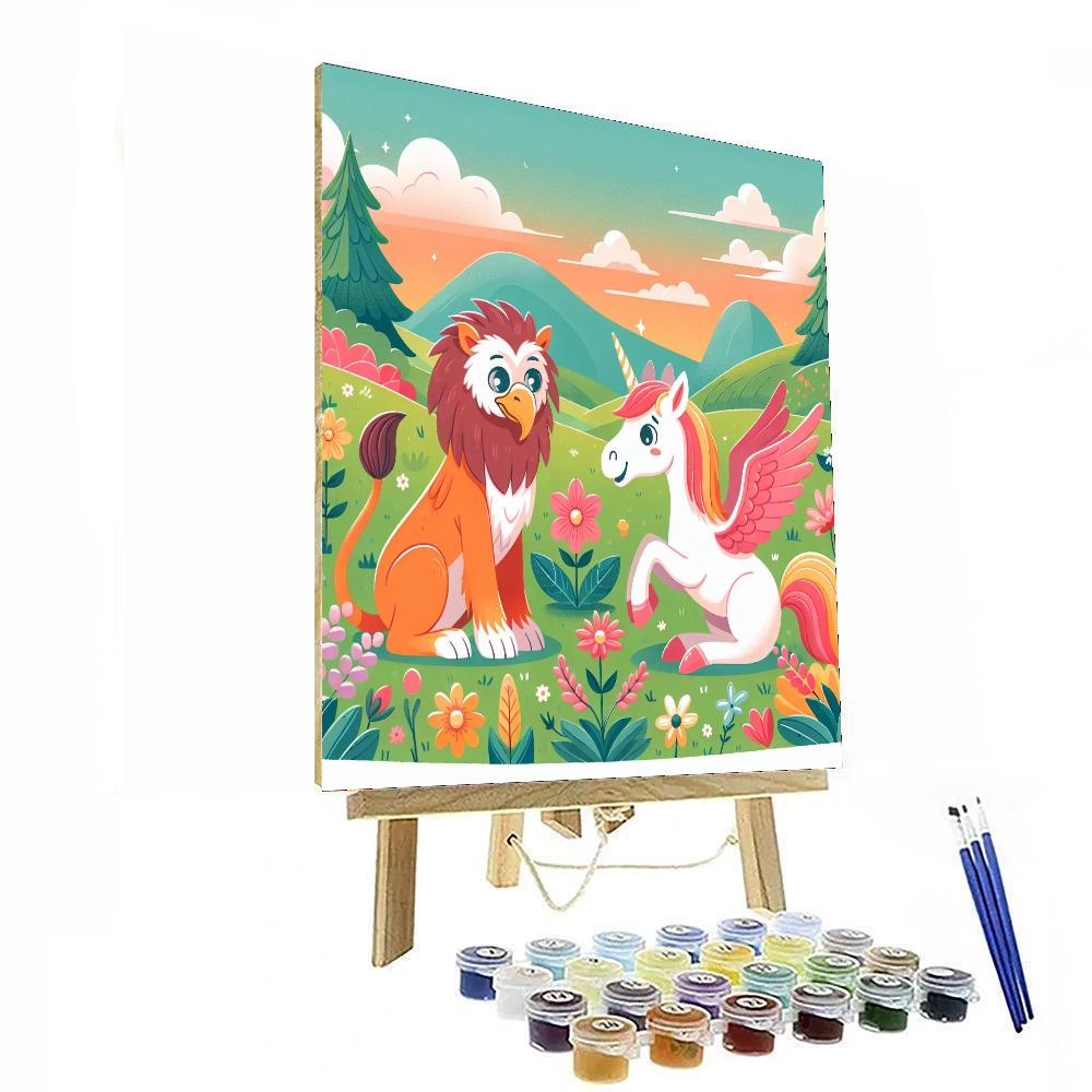 Fantasy Creature Safari Paint By Numbers Kits