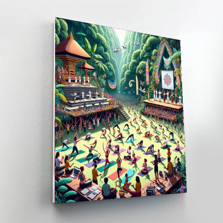 Bali Spirit Festival Number Painting