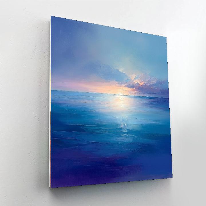 Caravaggio Inspired Dreamscape Horizon  DIY Paint By Numbers