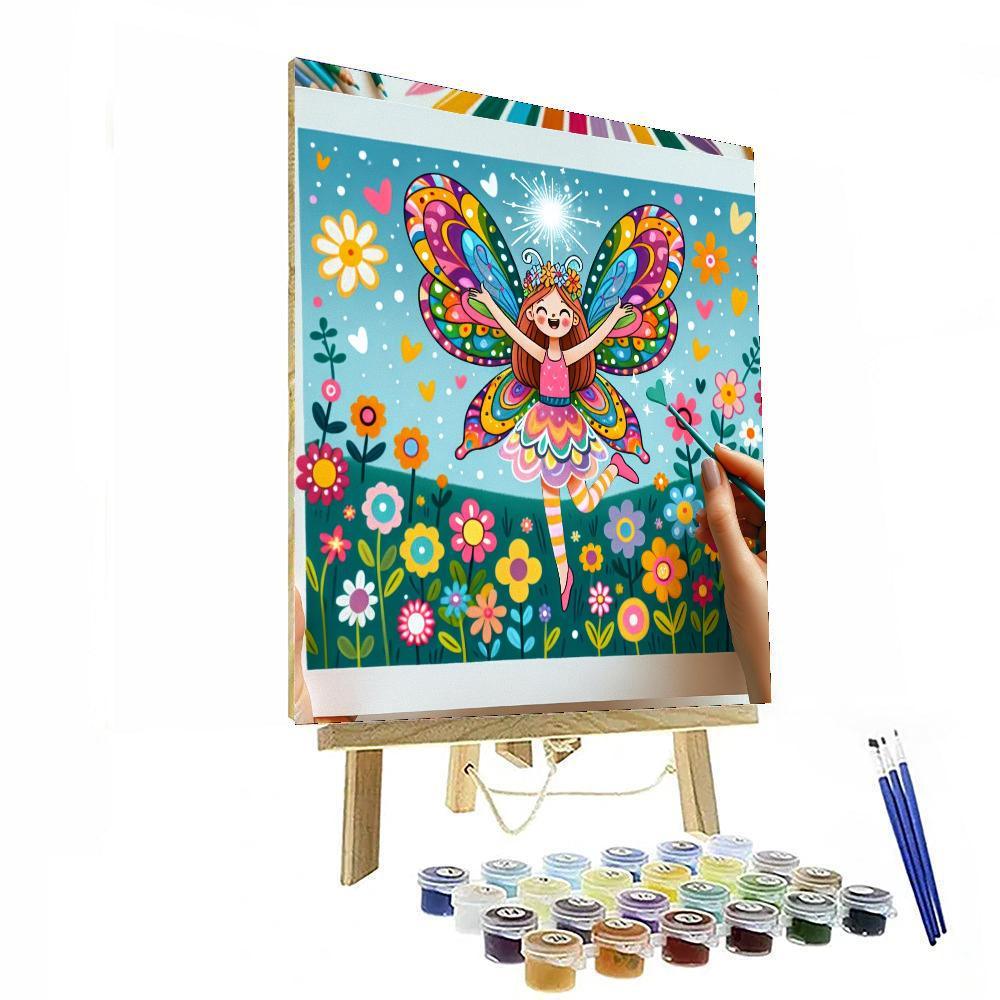 Frolicking Fairy Numbered Painting Kits