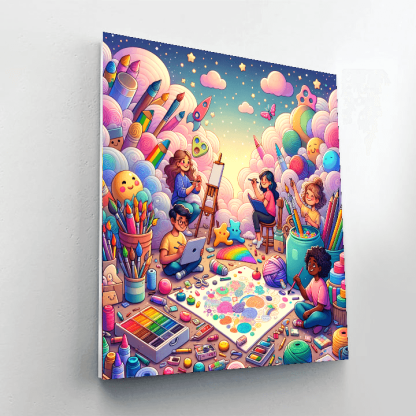 Imagination Station Paint By Number