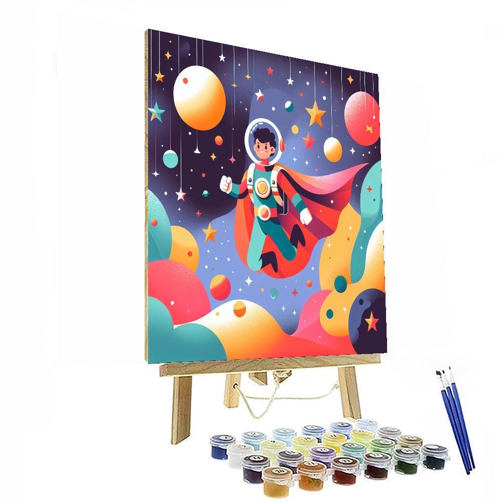 Galactic Hero's Mission Numbered Painting Kits