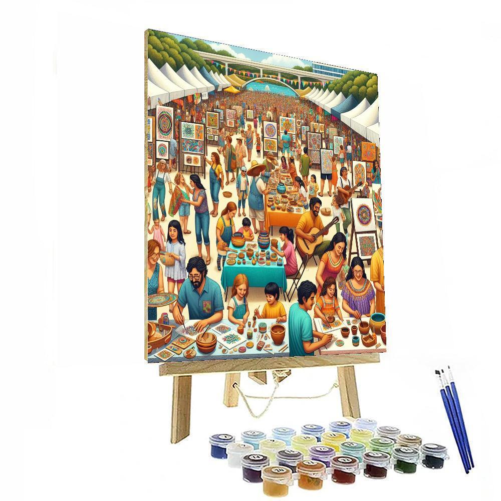 Festival Of The Arts Paint By Color
