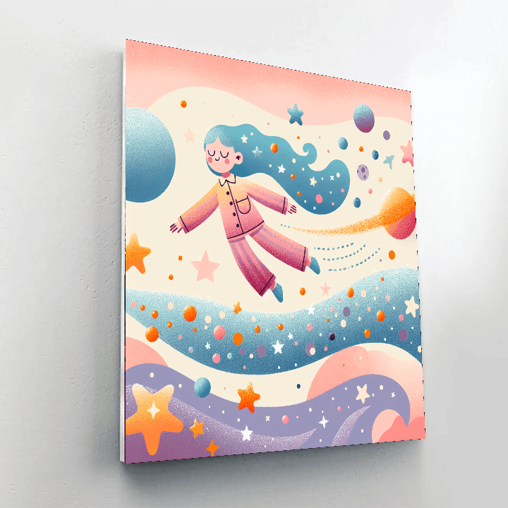 Magical Stardust Dreams DIY Paint By Numbers