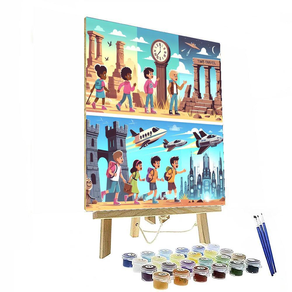Adventure In Time Paint By Numbers Kits