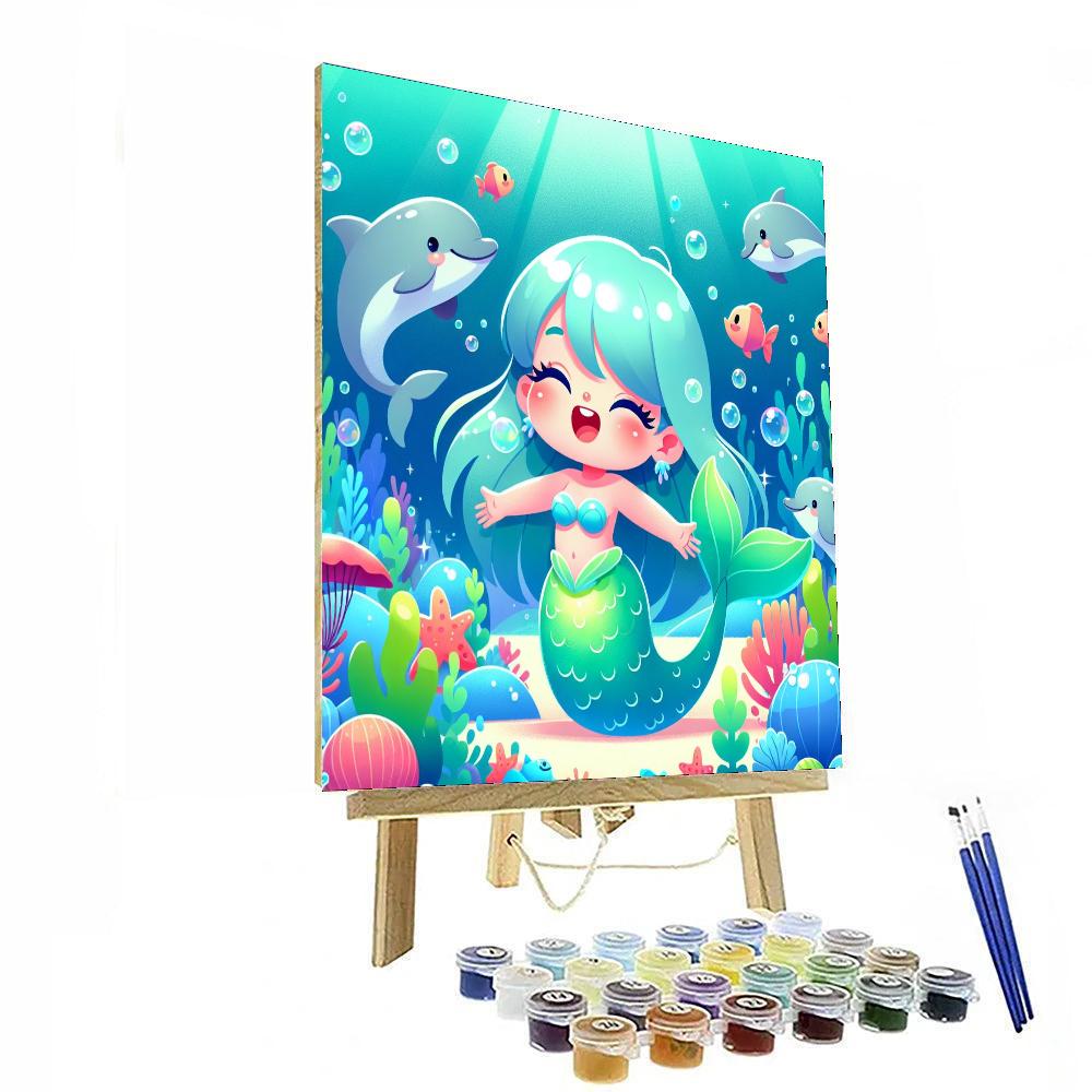 Underwater Kingdom Magic Numbered Painting Kits