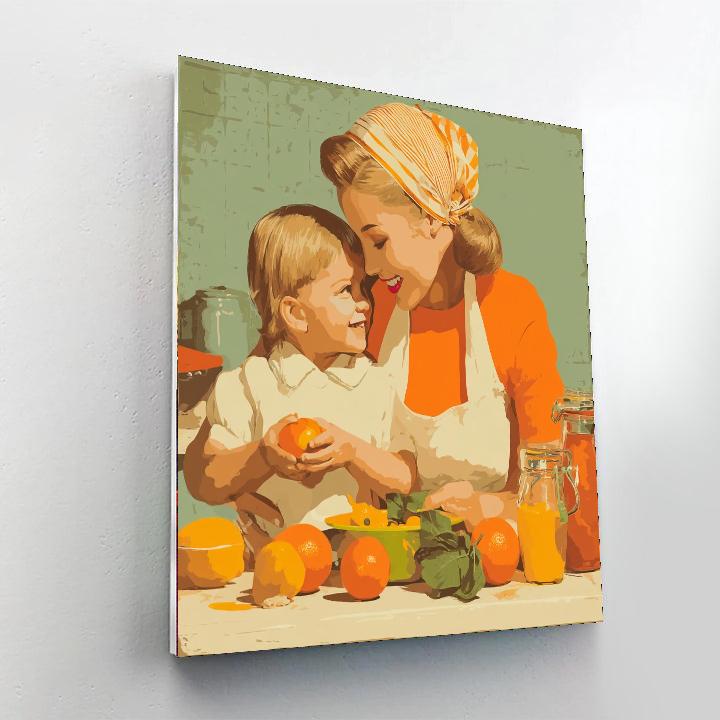 Mom’s Special Recipe Number Painting