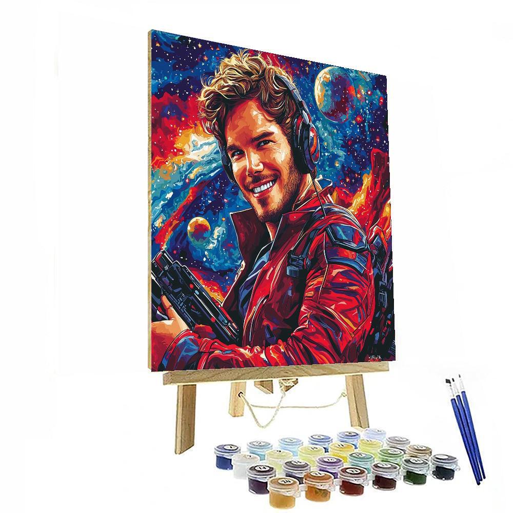Chris Pratt: The Charisma Of A Star-lord Painting Number Kit