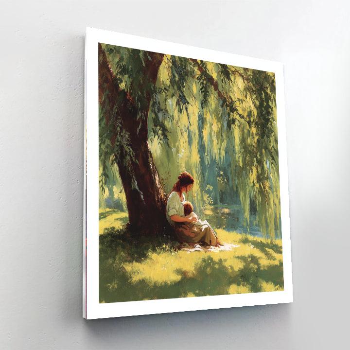 Cradle Of Nature's Love Paint By Number