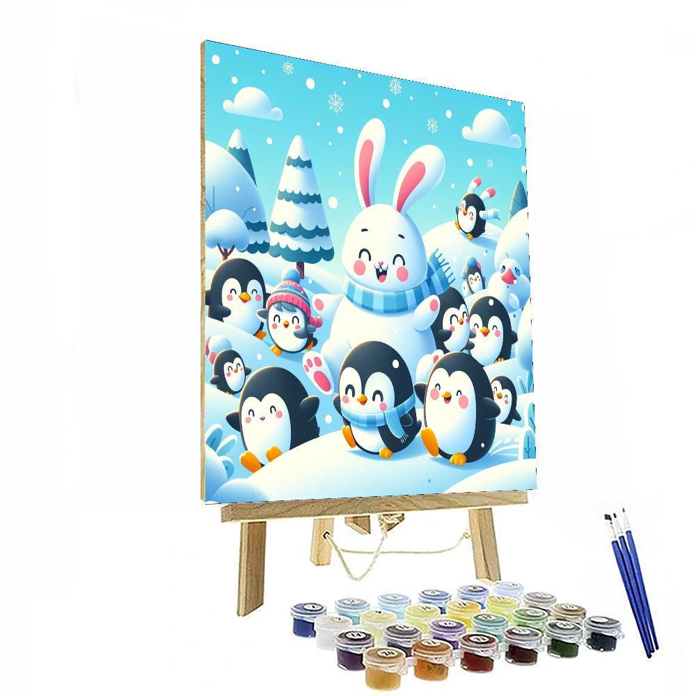 Wacky Winter Wonderland Numbered Painting Kits