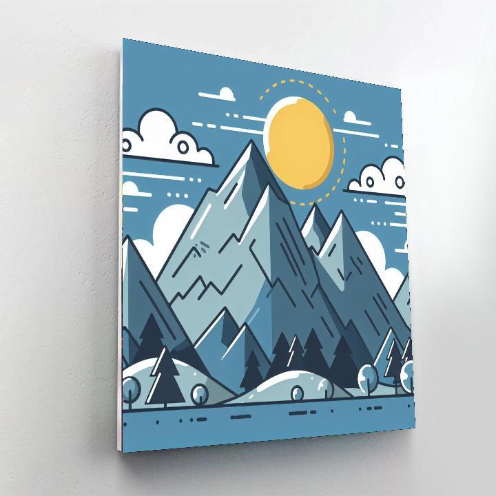 Mystical Mountain Majesty Paint By Numbers