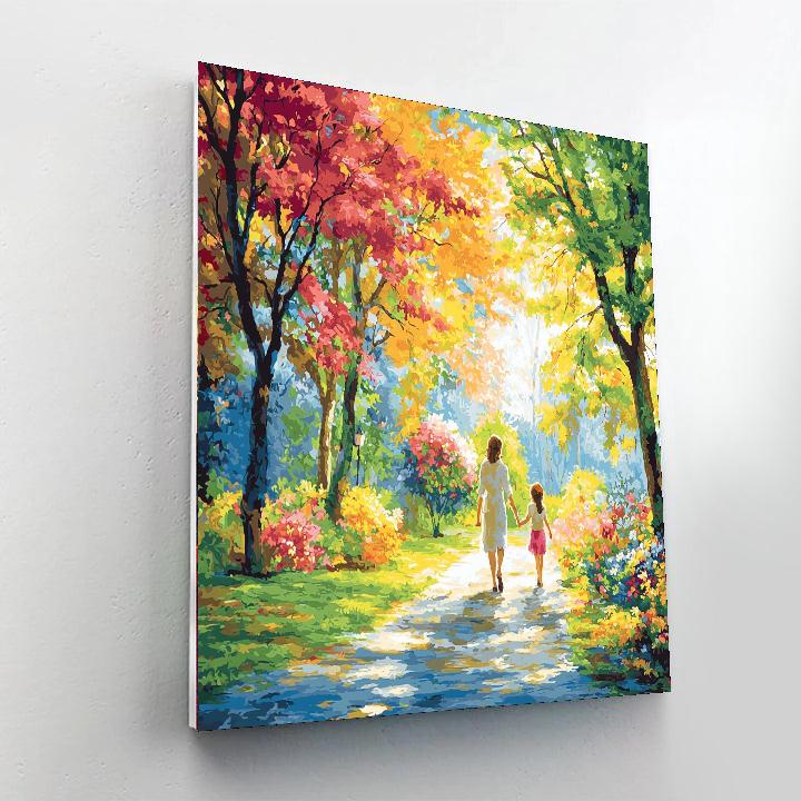 Walking In Love DIY Paint By Numbers