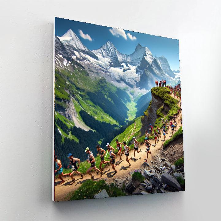 Jungfrau Marathon - Interlaken Paint By Number