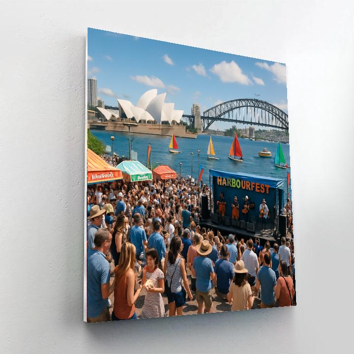 Harbourfest - Australia Paint By Numbers Kits