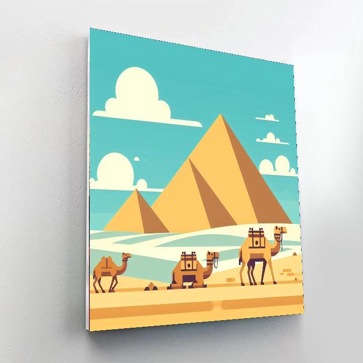 Desert Exploration Paint By Color