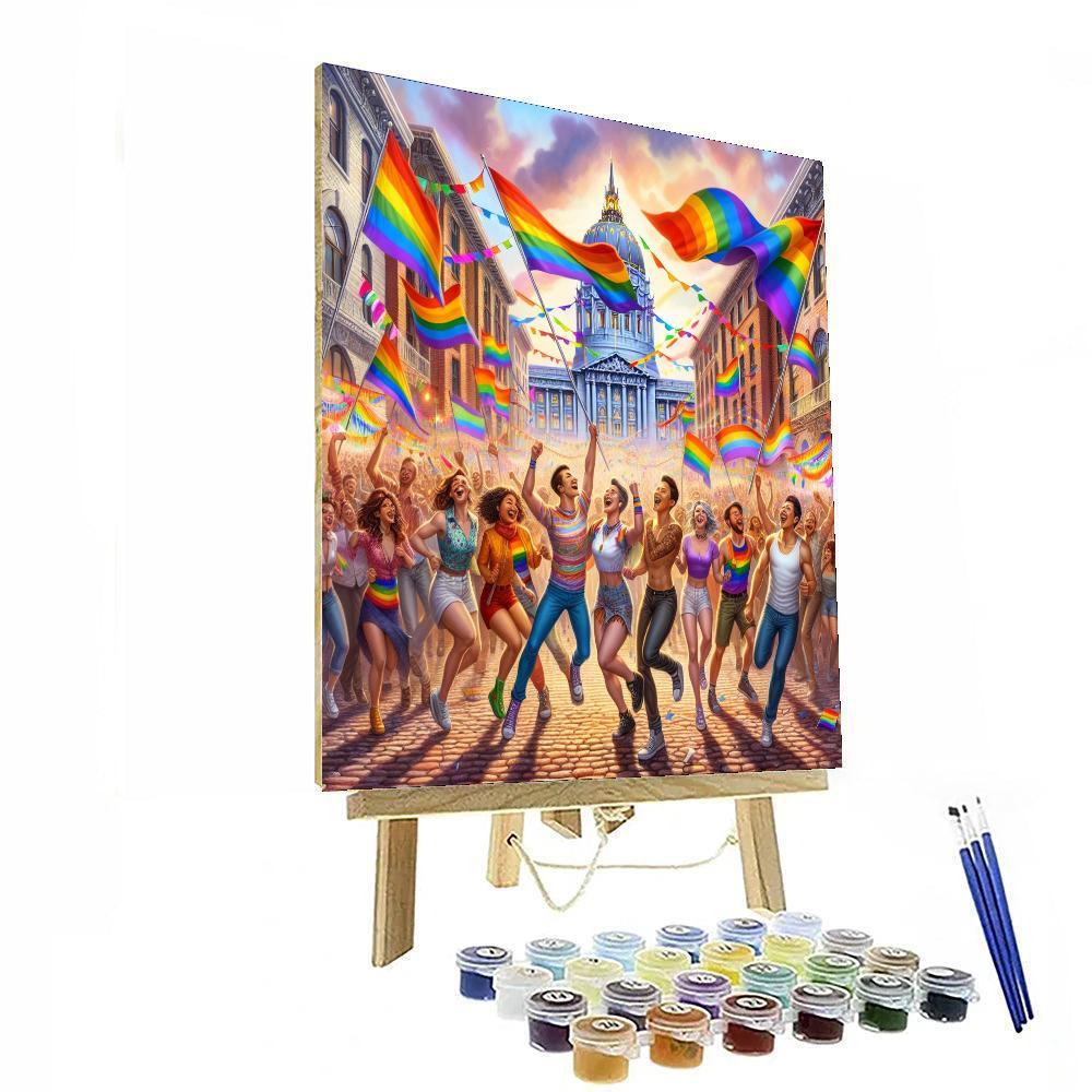 Harvey Milk Day - San Francisco, Usa Paint By Number