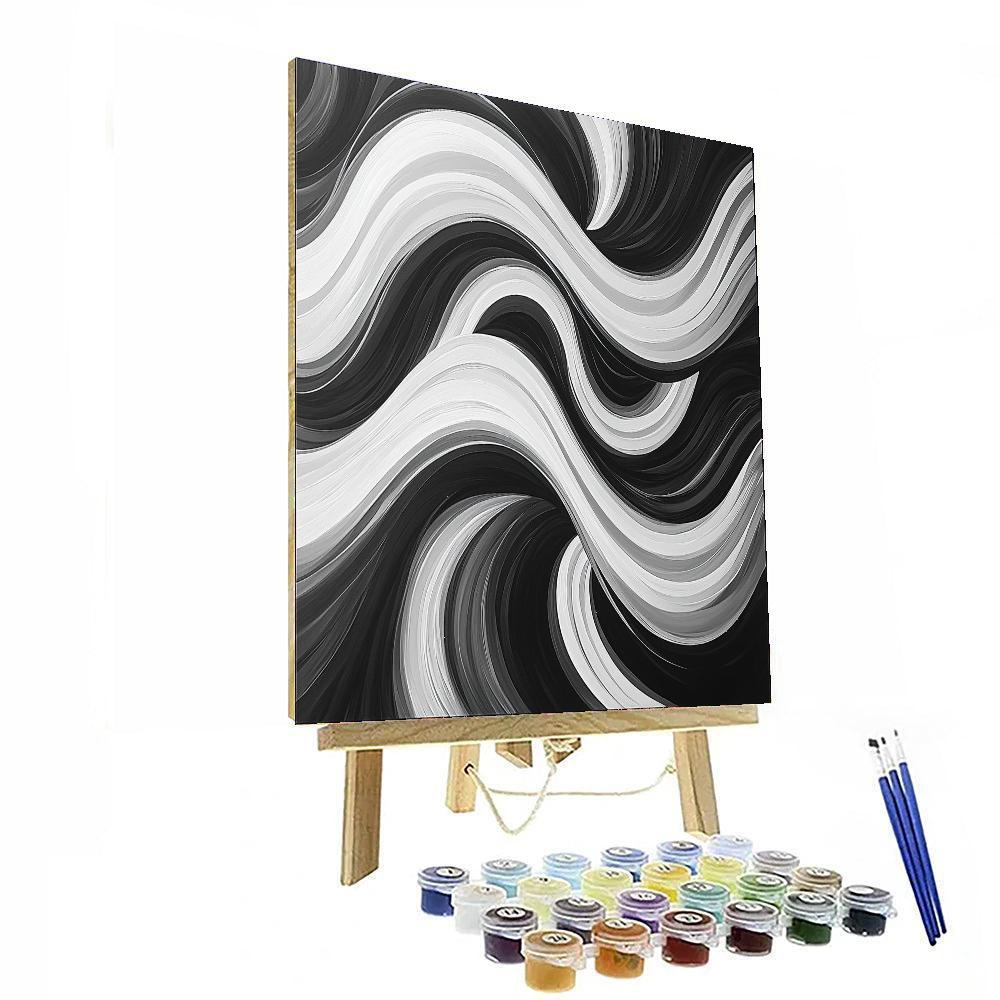 M.C. Escher Inspired Curves Of Infinity  Paint By Numbers