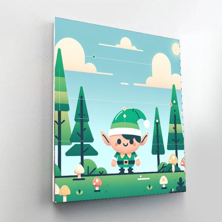 Enchanted Elf Paint By Color