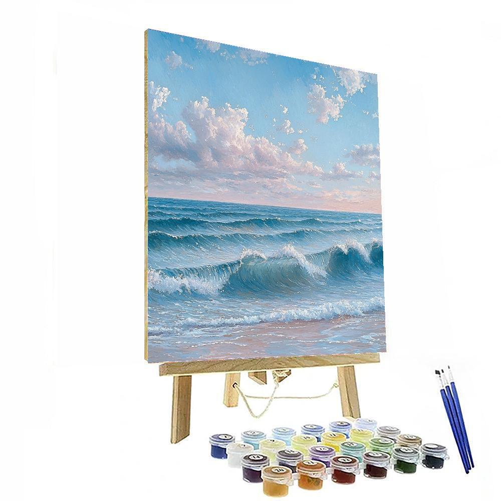 J.M.W. Turner Inspired Seaside Dreams In Oil  Paint By Numbers