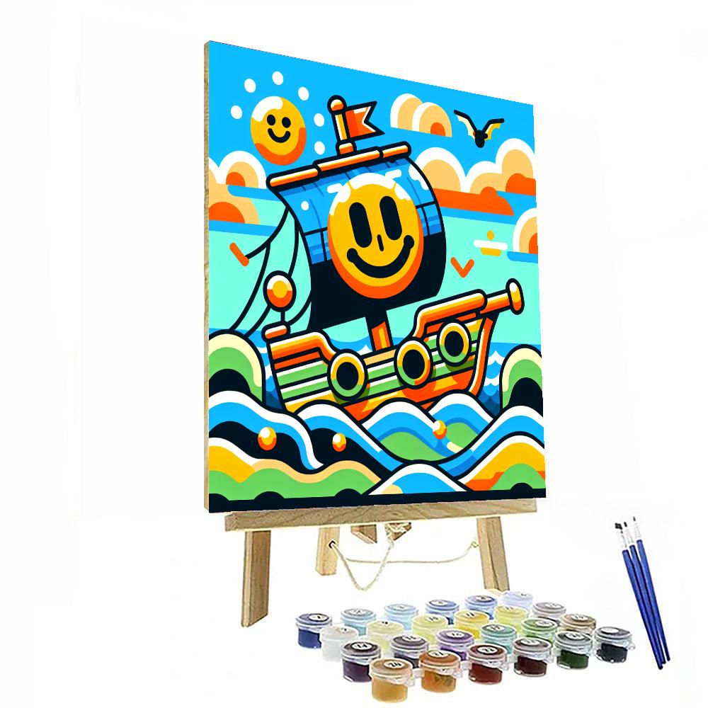 Pirate Quest DIY Paint By Numbers