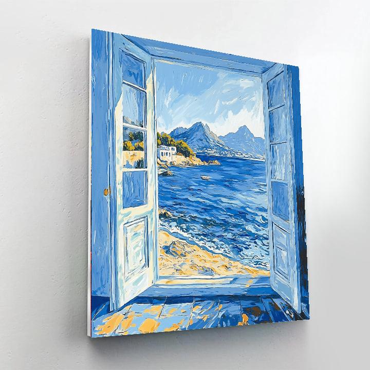 Henri Matisse Inspired Aegean Enchantment  Paint By Numbers Kits
