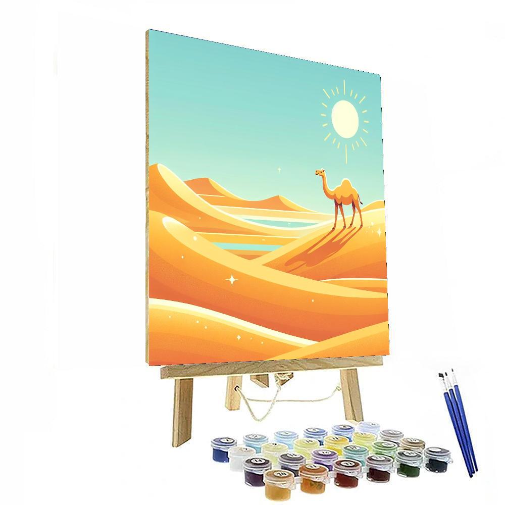 Dreamy Dune Drifts Numbered Painting Kits
