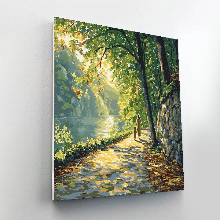 In Her Footsteps Painting By Numbers Kit