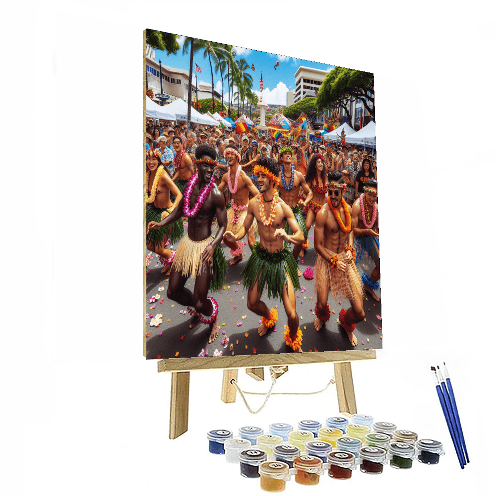 Aloha Festival - Hawaii, Usa Paint By Numbers Art