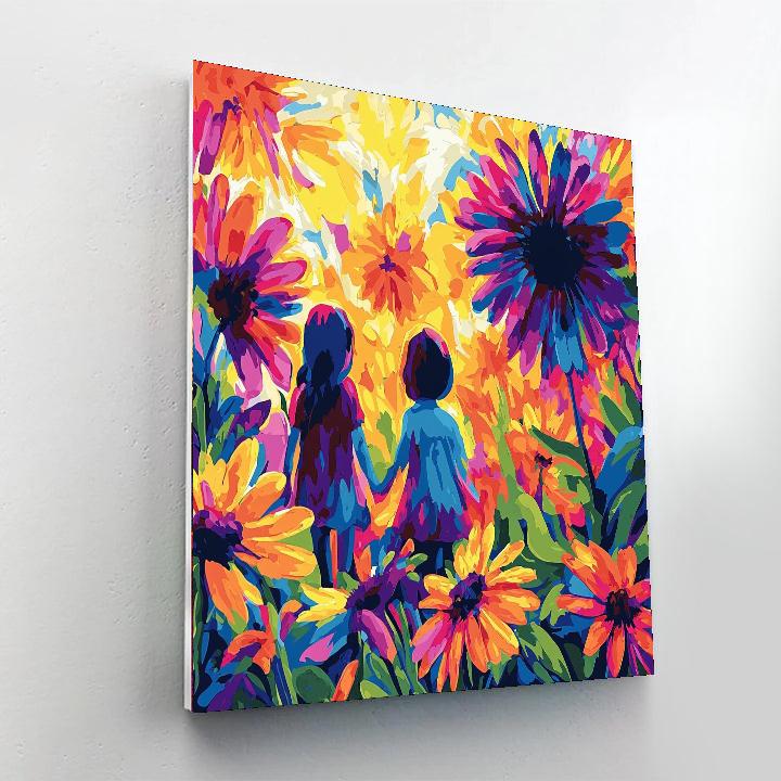Hugs And Sunshine DIY Paint By Numbers