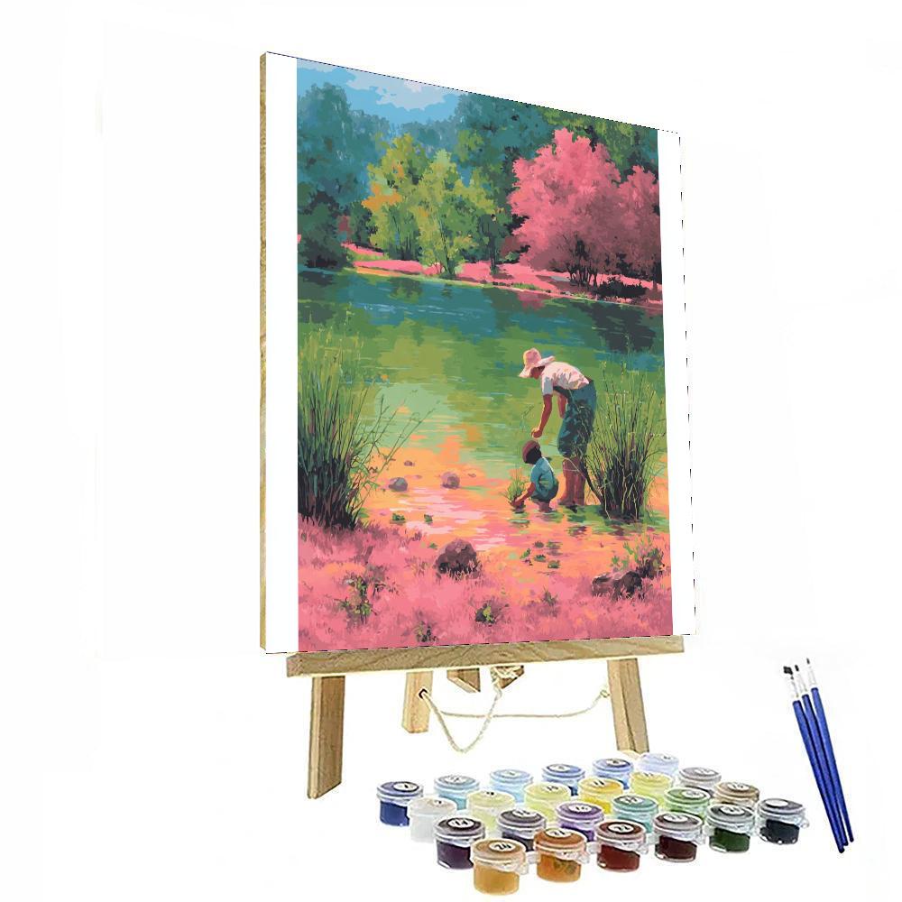 Caring For The Little Things Number Painting