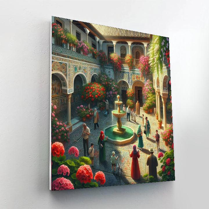 Festival Of The Patios - Córdoba Paint By Numbers