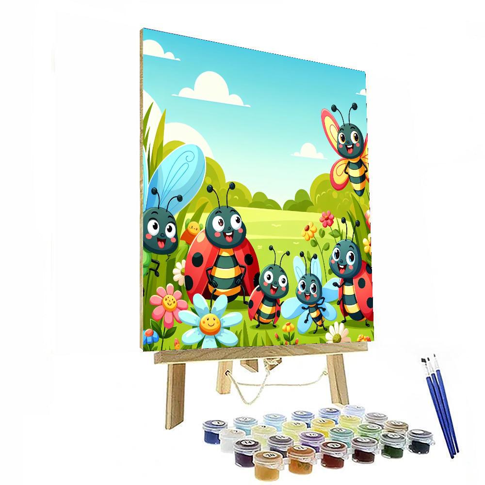 Insect Kingdom Safari Numbered Painting Kits