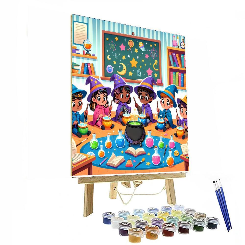 Wizarding World Adventure Painting Number Kit