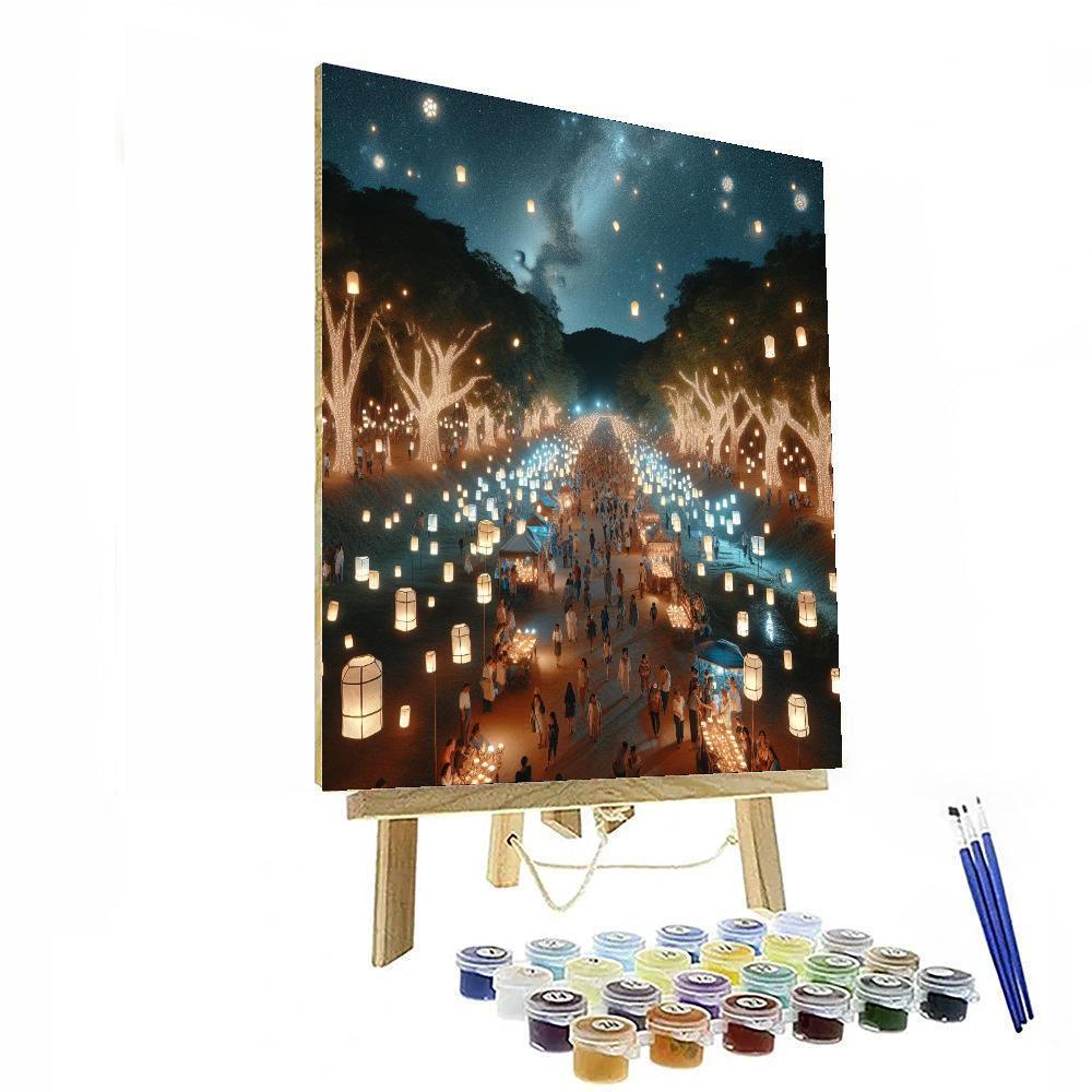 Luminaria Festival Paint By Number
