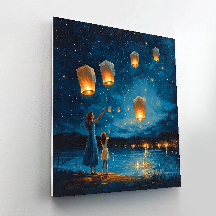 Love's Gentle Winds Numbered Painting Kits