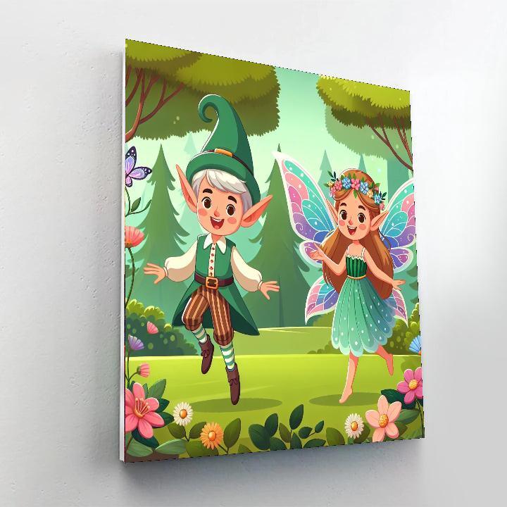 Fairy Tale Enchanted Forest Paint By Numbers Kits