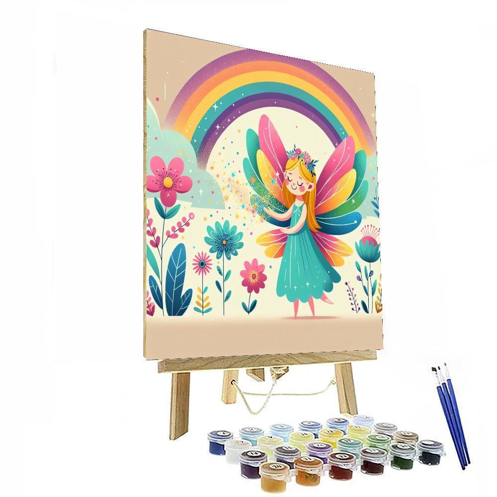Sparkling Fairy Dust DIY Paint By Numbers