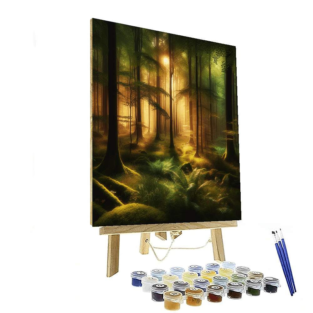 Dreamy Forest Enchantment Painting By Numbers Kit