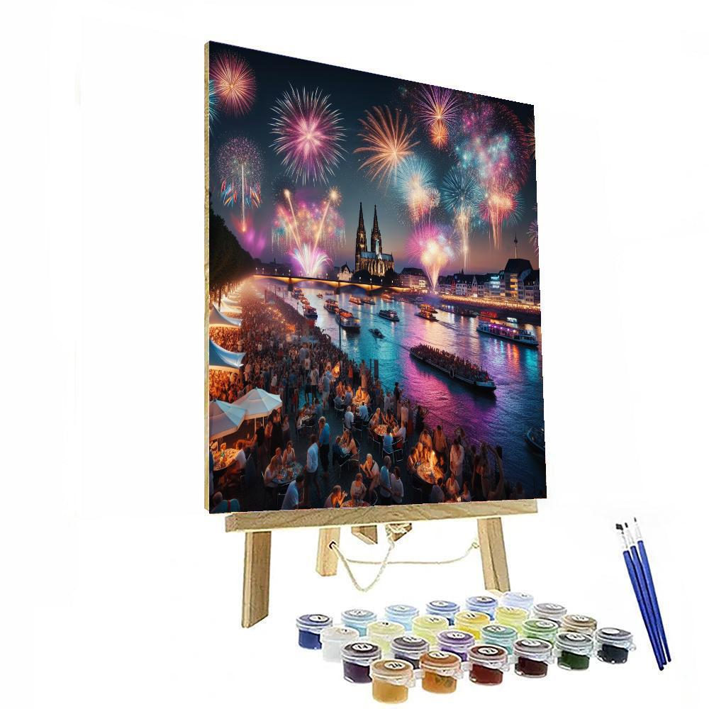 Kölner Lichter Paint By Numbers Kits