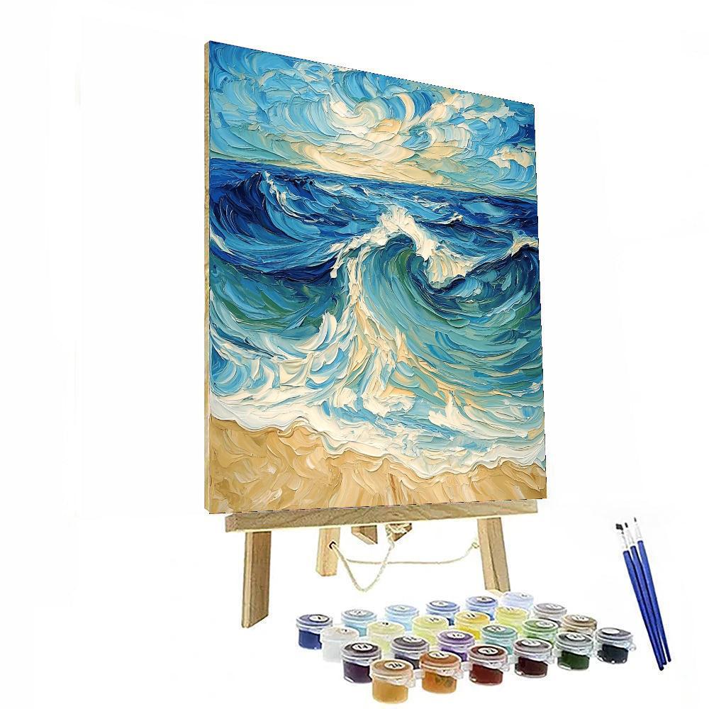 Edgar Degas Inspired Harmony Of Tides  Paint By Numbers Art