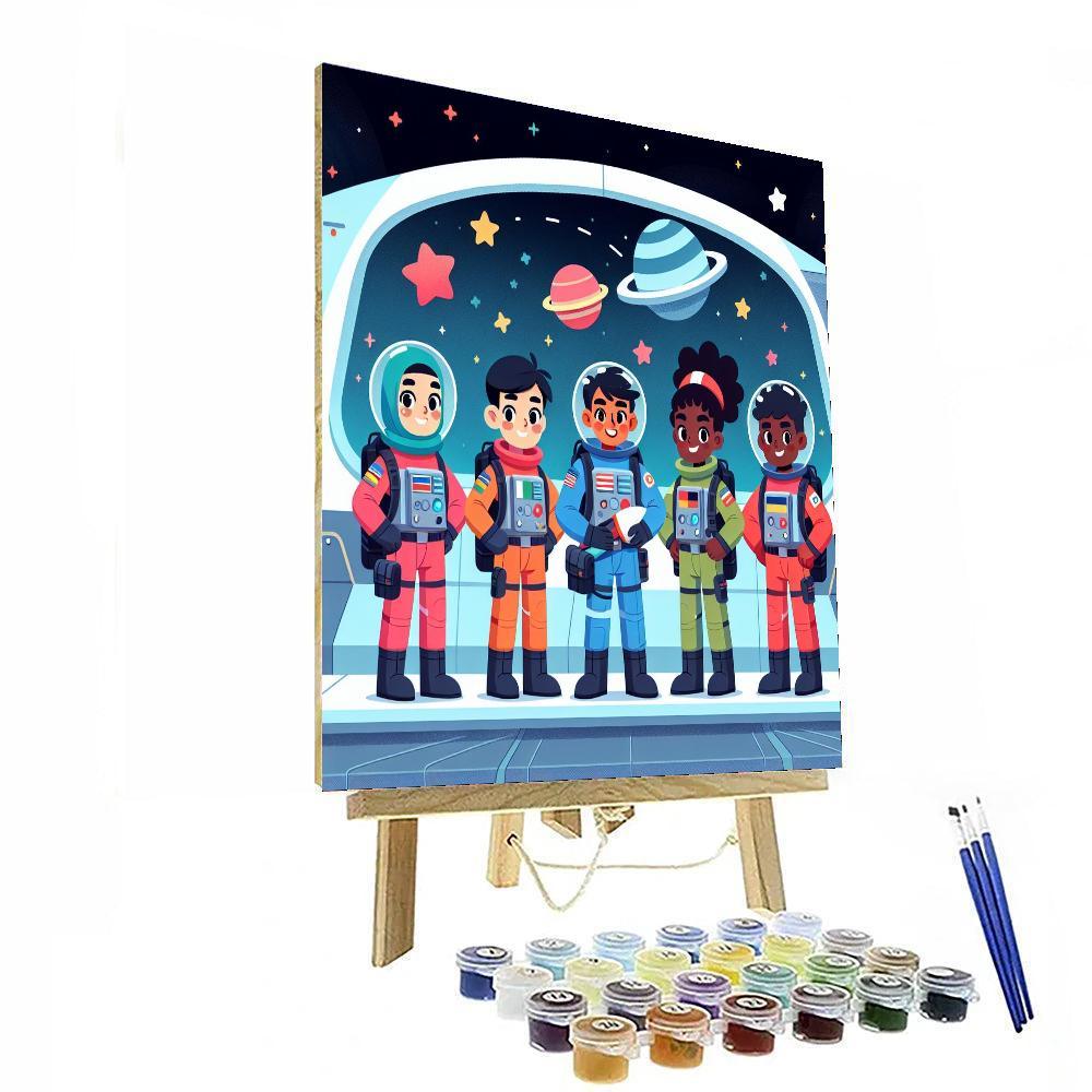Galactic Rescue Rangers Painting By Numbers Kit