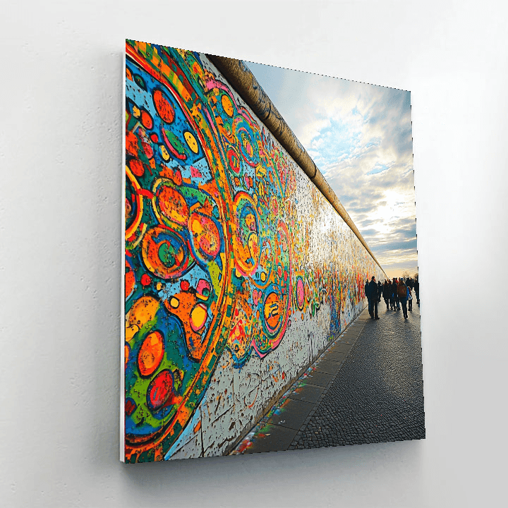Berlin Wall East Side Gallery - Germany DIY Paint By Numbers