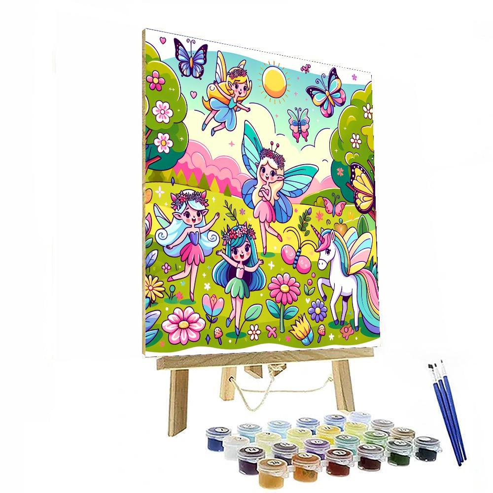 Journey Through Fairy Meadows Paint By Number